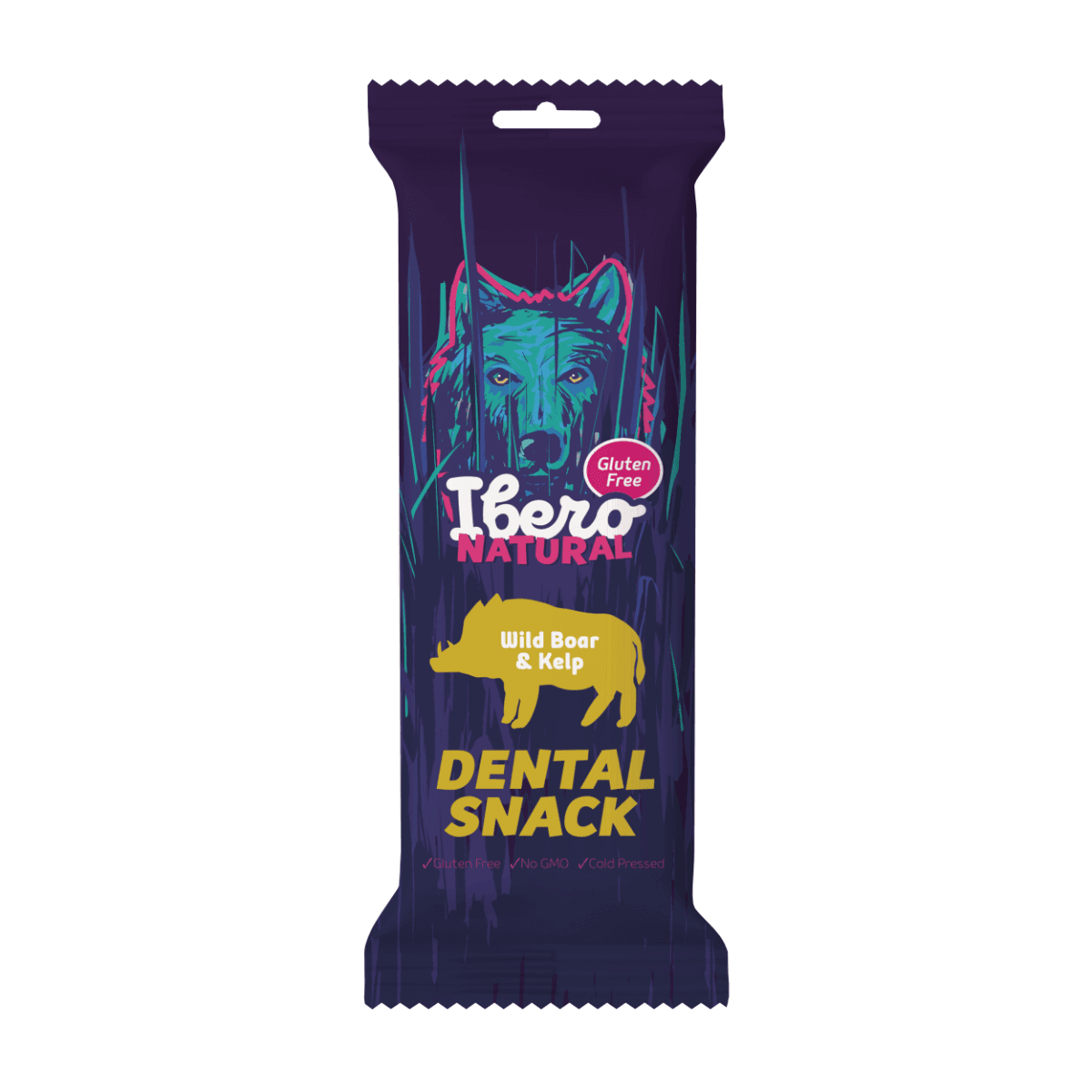 Ibero Dental Snacks Wild Boar & Kelp - S/M (3szt/70g)