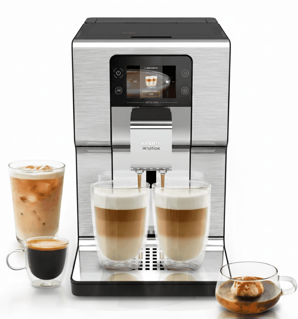 Ekspres do kawy ciśnieniowy KRUPS INTUITION EXPERIENCE HOT&COLD EA879E